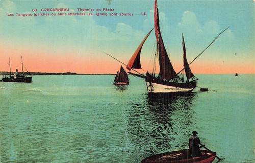 Concarneau thonier peche - concarneau,