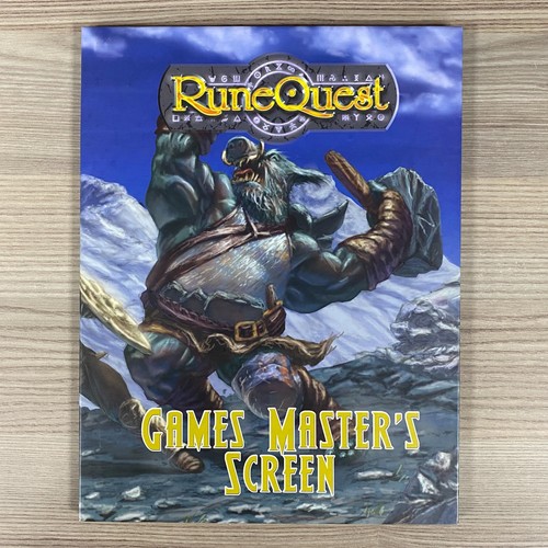 Runequest écran maître - runequest, de