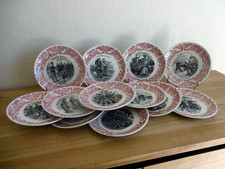 SERIE DE DOUZE ASSIETTES