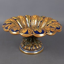 Porte-Fruit En Majolique