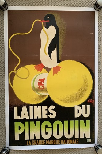 Affiche originale laines - originale, « laines