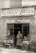 Commerce Epicerie Alimentation Primeurs - Toulouse Photo ancienne 1920 retirage