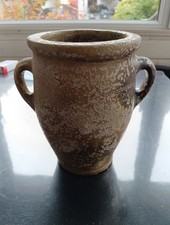 Ancien Pot En Gres Jarre A