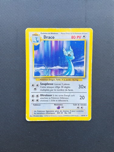 Carte pokemon draco 102 - draco, 18/102
