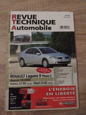 Revue Technique Renault Laguna 2 II 2.0 16v 135ch 2.0 DCi 150ch Rta Essen Diesel
