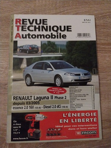 Revue technique renault - technique,