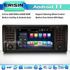 8-Core Android 11 Autoradio BMW 5 Série X5 E39 M5 E53 DSP TNT Canbus CarPlay DVD