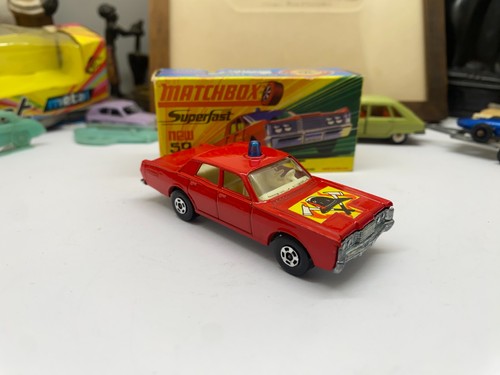 Ancienne matchbox lesney fire - ancienne,