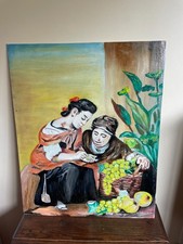 Tableau Ancien huile sur toile