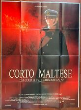 Affiche CORTO MALTESE La Cour Secrète des Arcanes HUGO PRATT BD 120x160cm 2002
