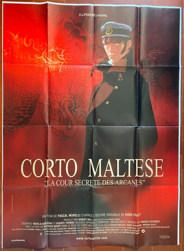 Affiche corto maltese cour - affiche, la