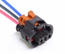 Connecteur fiche pour bobine d'allumage pour PEUGEOT CITROEN 13801763