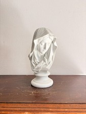 Sculpture vierge marie voilée - sculpture,