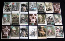 AUTOMOBILE TEUF-TEUF VEHICULE MOTEUR LOT 21 CPA FANTAISIE SURREALISTE C67