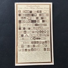 Photo CDV Timbres Poste Milieu