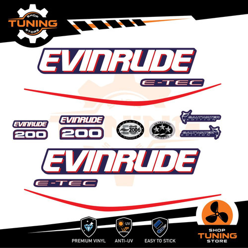 Kit autocollants pour moteur - pour,