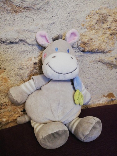 Doudou peluche nicotoy âne - doudou,