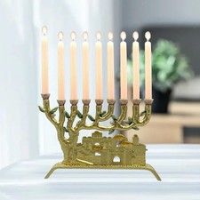 Bougeoir En Métal à 9