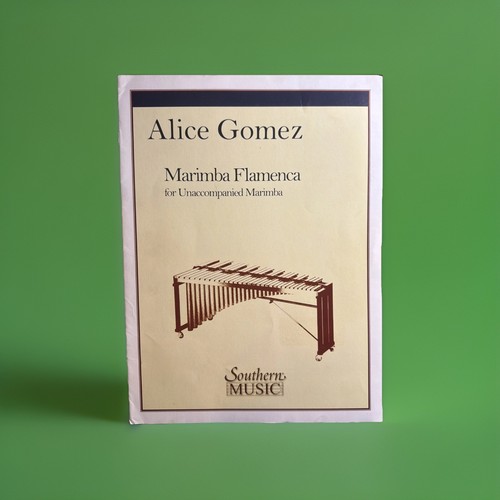 Marimba sheet music alice - marimba,