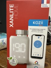 XANLITE HOME Tête thermostatique radio-connectée pour radiateur hydraulique