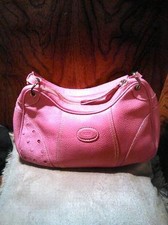 Tod's Pink Pebble Leather