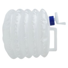  Seau d'eau flexible 3L seau d'eau pliable en plastique PE seaux de rangement de