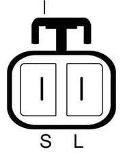 Alternateur avec poulie