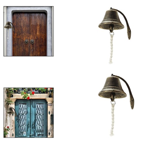 Sonnette porte fonte - sonnette, de