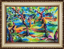 Fauvisme,pastels gras sur