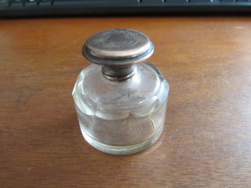 Flacon cristal taillé - flacon,