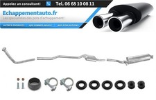 Échappement Mercedes W123 200/220/240 2.0-2.4 Diesel complet E-plaqué 1234903519