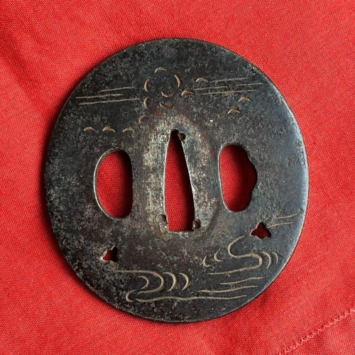 Ancien tsuba japonais - tsuba, de