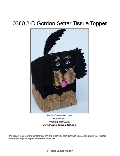Gordon setter dog tissue - gordon,