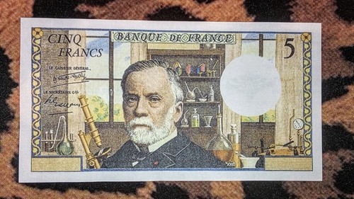 Billet francs pasteur - francs, (