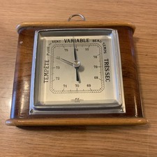 Baromètre ancien support en