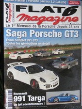 FLAT 6 magazine 276 Fev 2014 Porsche 991 GT3, 991 Targa, guide Carréra 3L2 G50
