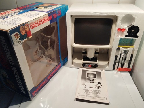Ensemble microscope videoscope - microscope,