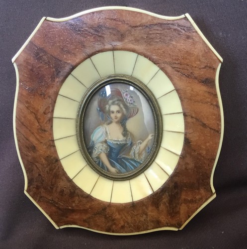 Tableau miniature ancien - tableau,