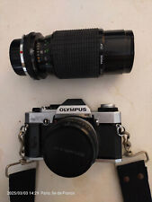 APPAREIL PHOTO ARGENTIQUE OLYMPUS OM20 + OBJECTIF 50 + TELEOBJECTIF SIGMA 70-210