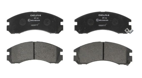 Kit plaquettes frein - plaquettes,