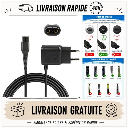 Chargeur a00390 philips - 4,3,