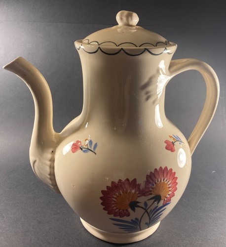 Cafetière vintage faïencerie - vintage,