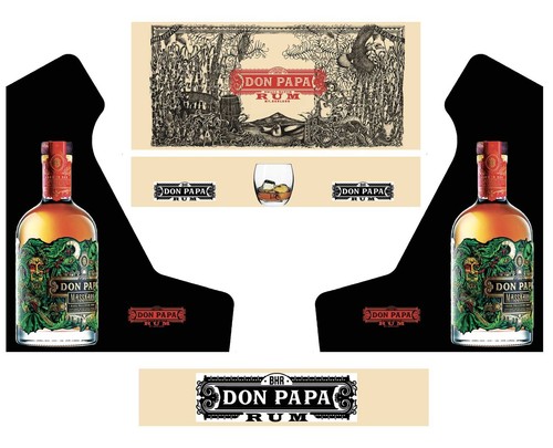 Stickers bartop don papa - stickers,
