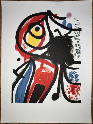 Joan miro lithographie - joan,