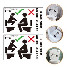  2 Sheets Stickers Porte Salle