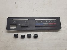 Façade commande chauffage