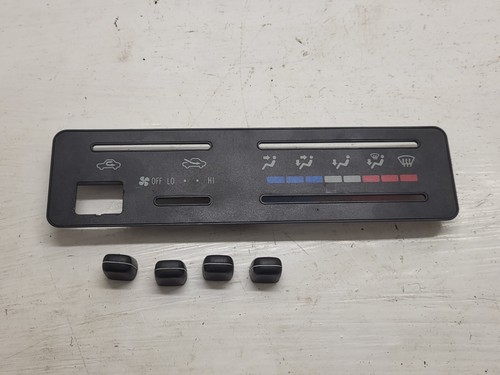 Façade commande chauffage