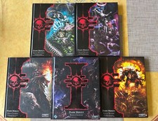 Dark Heresy V2 collection complète : livre de règles plus 4 suppléments 