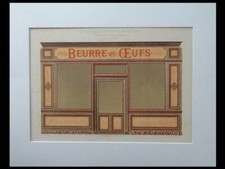 DEVANTURE, BEURRE ET OEUFS