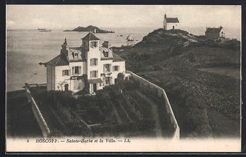 Cpa roscoff sainte barbe et - cpa, roscoff,